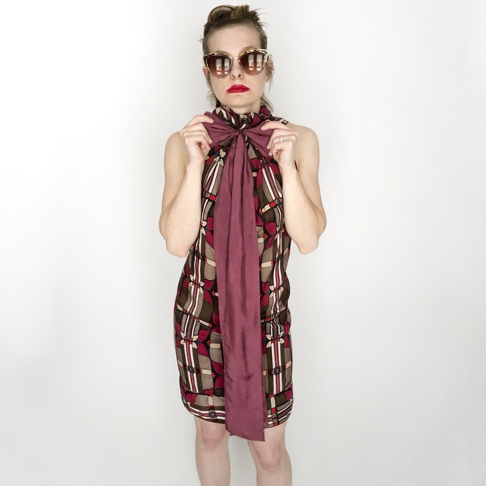 Anthropologie A Common Thread High Neck Dress